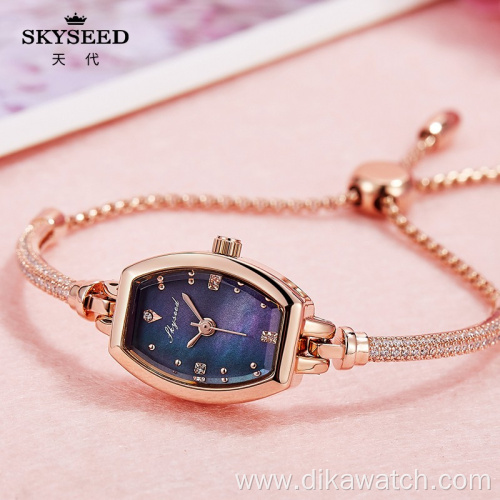 SKYSEED watch classic beauty elegant mother-of-pearl dial